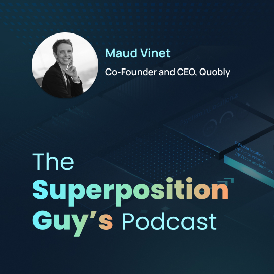 Maud Vinet, CEO and co-founder of Quobly